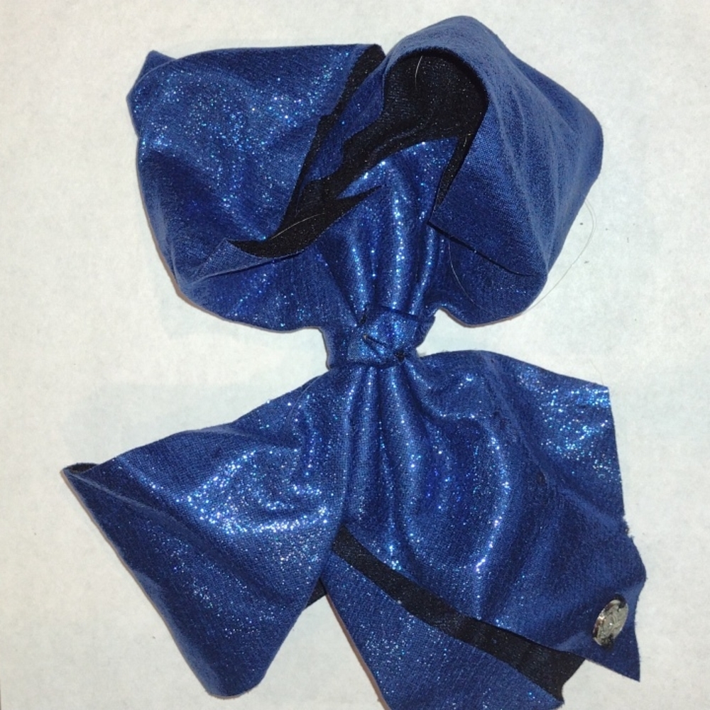 JoJo Siwa Medium Blue Sparkly Bow